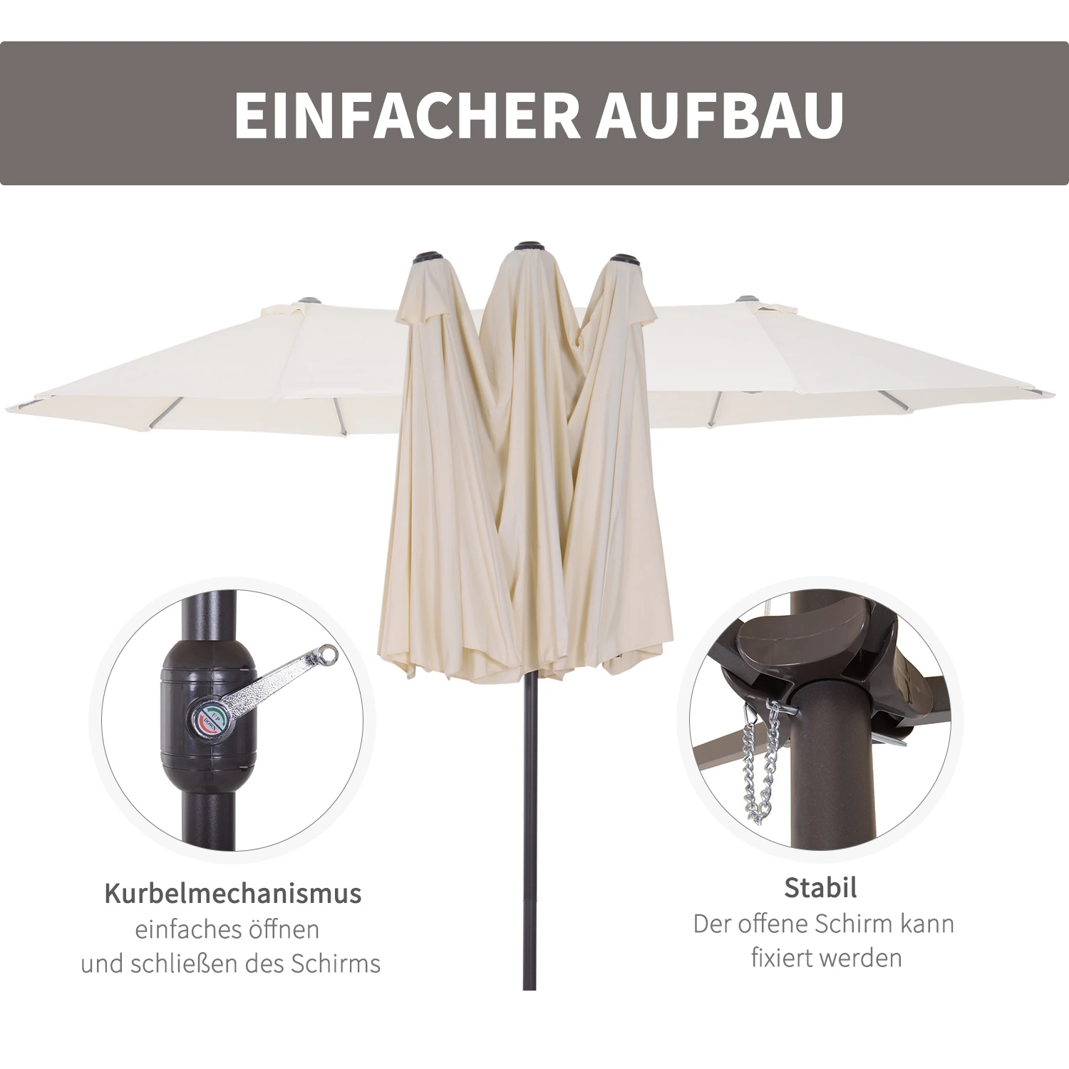 Dubbele Parasol 460x270 CREMÉ