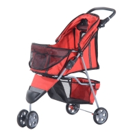 Honden buggy Rood