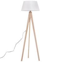 Statieflamp Scandinavisch hout
