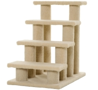 Kattentrap 4 treden 63,5 x 43 x 60 cm Beige