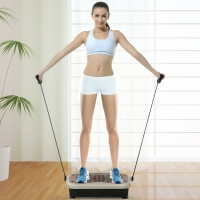 Fitness trilplaat met USB luidspreker en afstandsbediening
