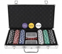 Texas Strong 300 Pokerfiches pokerset + koffer