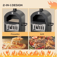 Pizza Oven/ BBQ 63 x 54 x 161 cm