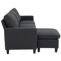 Hoekbank met Slaapfunctie 197 x 139 x 91 cm