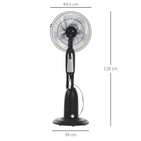 Staande Ventilator met Waterverstuiver
