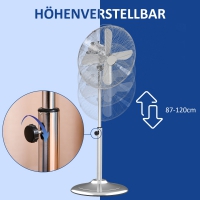 Staande Ventilator in Hoogte Verstelbaar