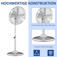 Staande Ventilator in Hoogte Verstelbaar