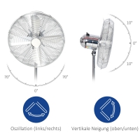 Staande Ventilator in Hoogte Verstelbaar