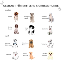 Hondenhok in Landhuisstijl Grijs+Wit 127 x 112 x 109 cm