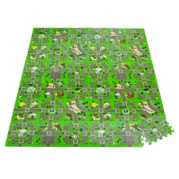 Puzzle Mat 36 stuks met 24 zijstrepen 31,5 x 31,5 cm