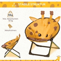 Kinderklapstoel giraffe  Ø50 x 49H cm