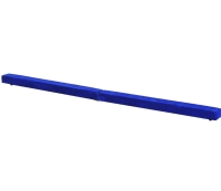 Balansbalk 210 cm gym indoor outdoor tot 120 kg blauw