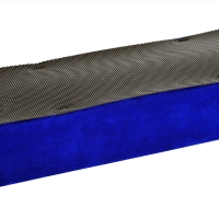 Balansbalk 210 cm gym indoor outdoor tot 120 kg blauw