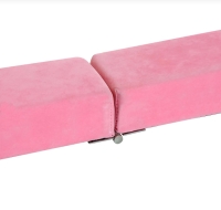 Balansbalk 210 cm gym indoor outdoor tot 120 kg Roze