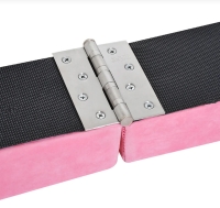 Balansbalk 210 cm gym indoor outdoor tot 120 kg Roze