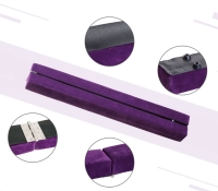 Balansbalk 210 cm gym indoor outdoor tot 120 kg Paars