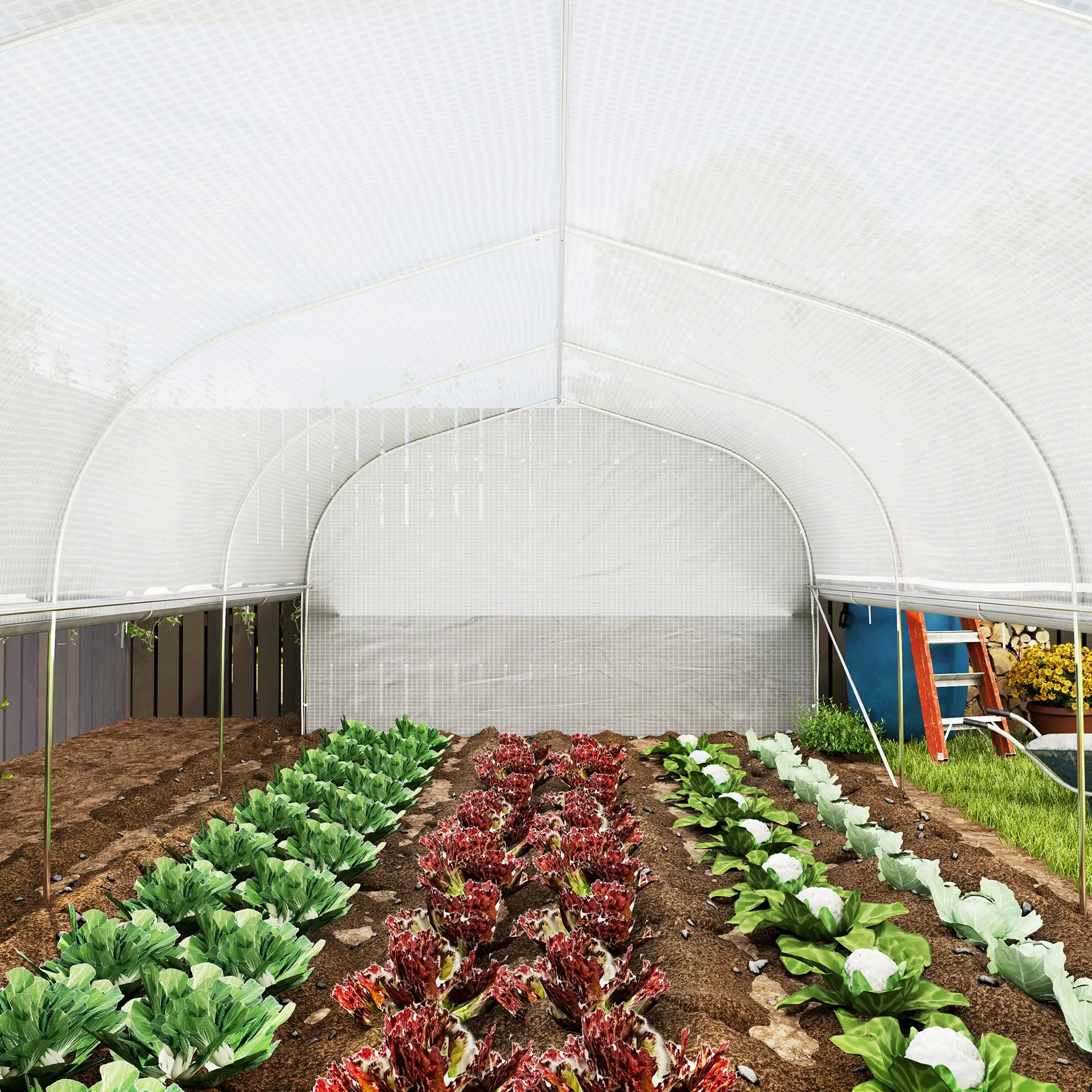 Tunnelkas 595L x 300B x 200H cm