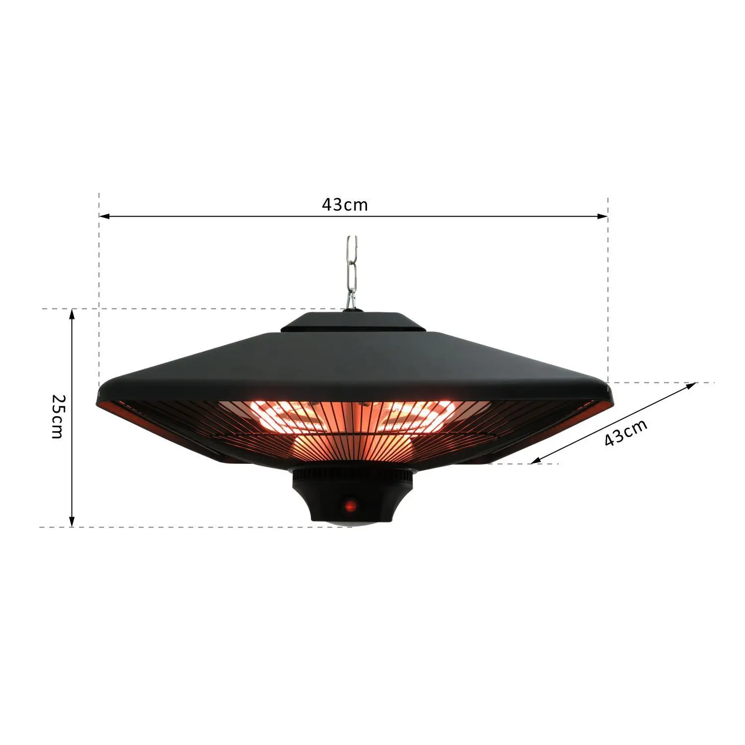 Infrarood Heater 2000 Watt
