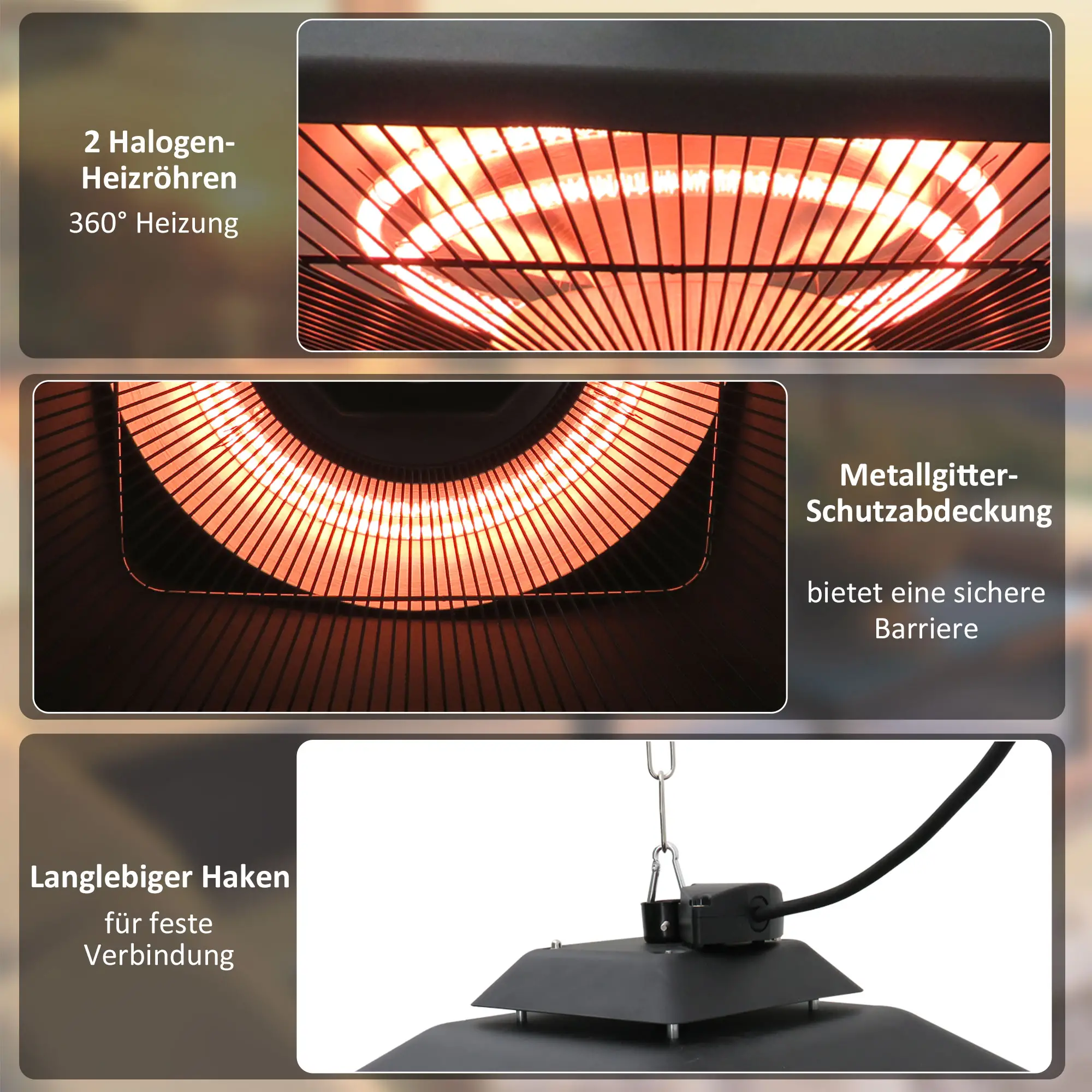 Infrarood Heater 2000 Watt