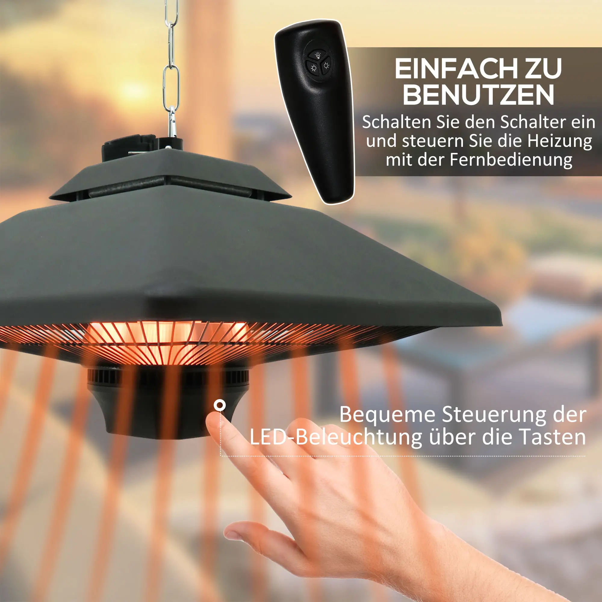 Infrarood Heater 2000 Watt