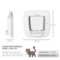 Kattenluik Magnetisch 30 x 29 x 10 cm