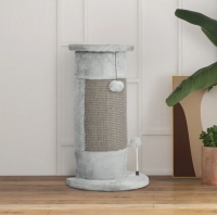 Krabpaal met speelgoed 34 cm x 25,5 cm x 58 cm Grijs