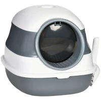 Katten bak 52 x 41 x 38 cm Wit grijs