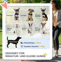 Honden buggy Zwart