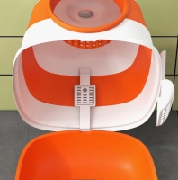 Katten bak 52 x 41 x 38 cm Wit Orange