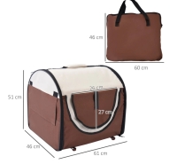Hondentransportbox 61 x 46 x 51 cm