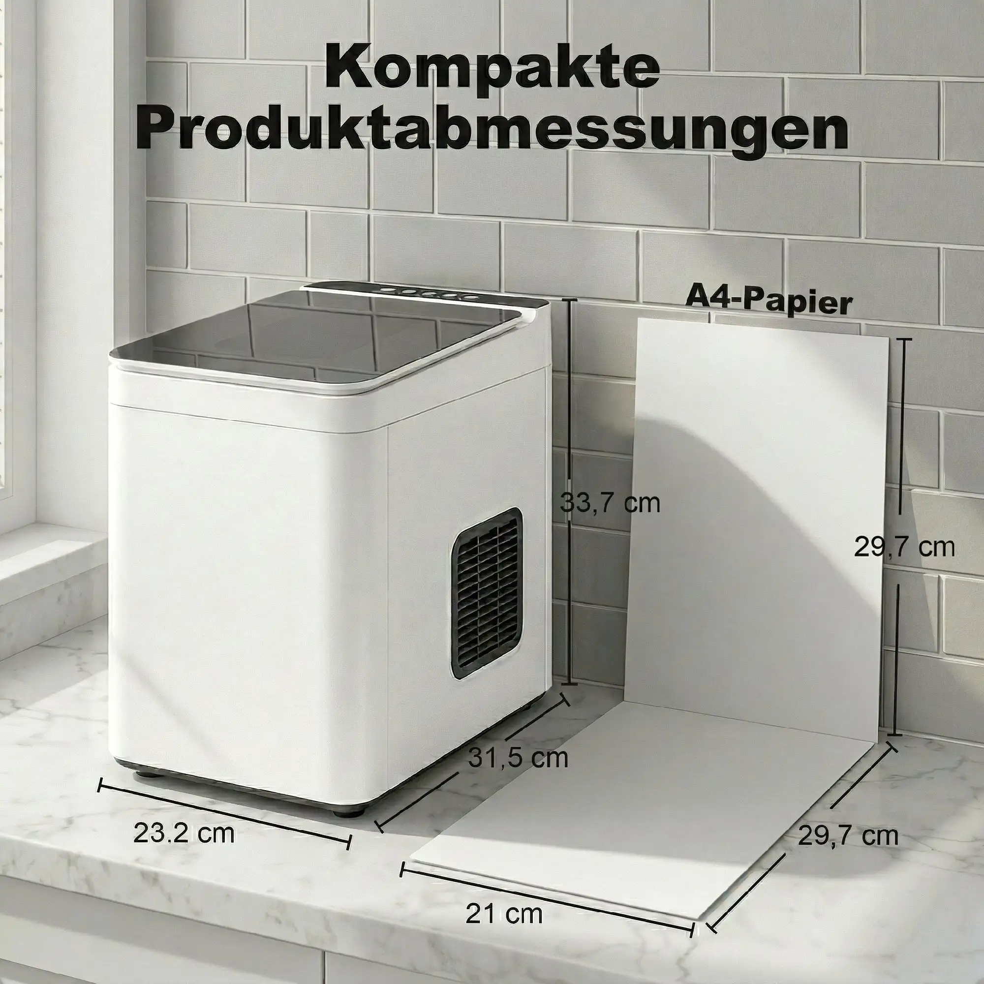 Tafelmodel IJsblokjesmachine